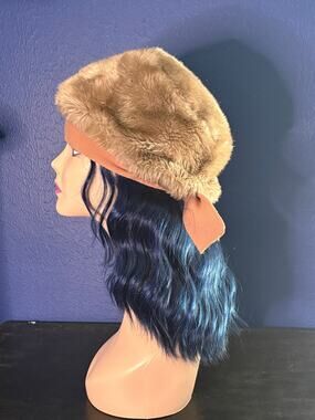 Vintage Faux Fur Hat — Soft, Cozy, and Full of Retro Charm